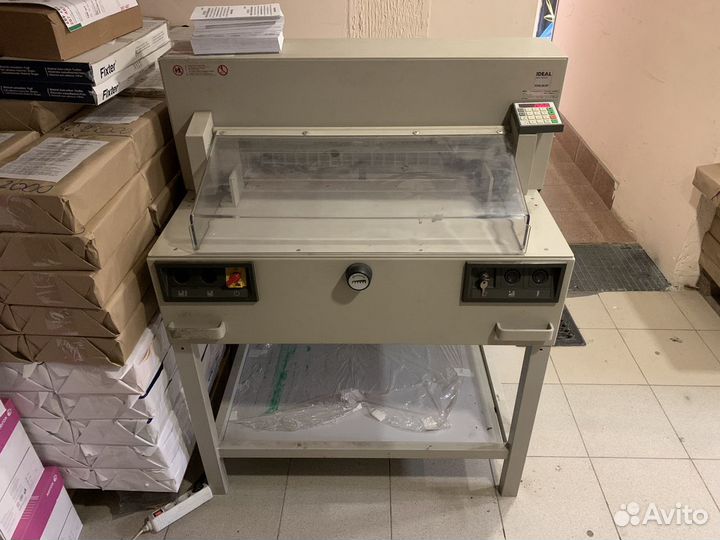 Ideal 6550-95EP Гильотинный резак для бумаги