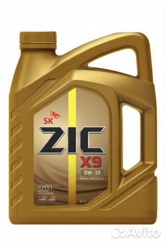 ZIC X9 5w30 4л ориг и др виды ZIC