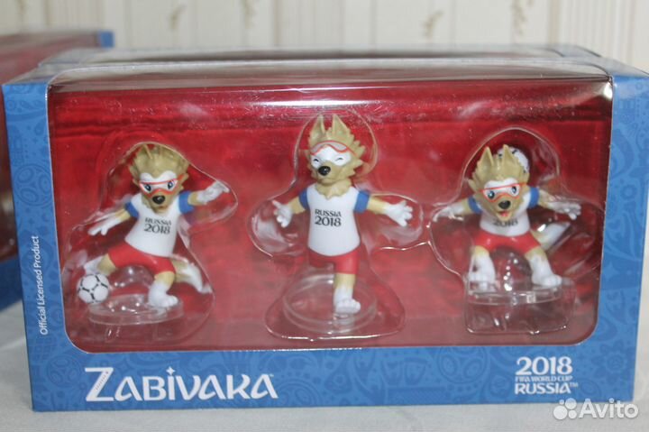 Фигурки в подарочной коробке 2018 fifa World Cup