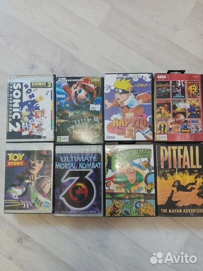 Картриджи для sega mega drive 2