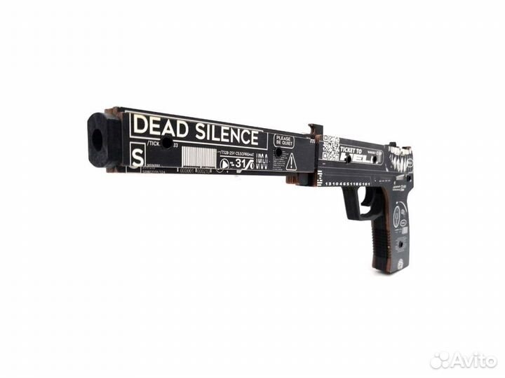 Деревянный пистолет юсп Билет в Ад Mod.2