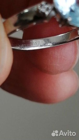 Серебряное кольцо женское