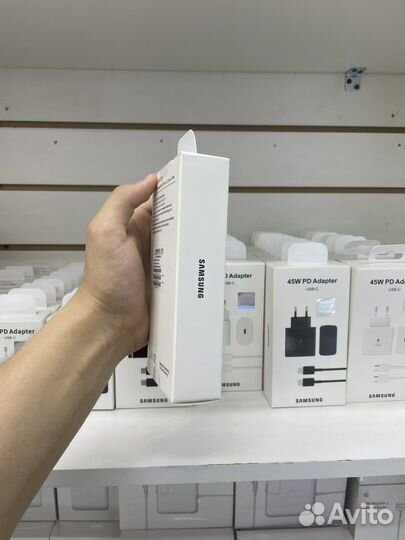 Быстрая зарядка samsung 45 w с гарантией