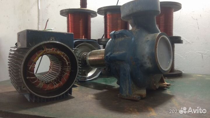 Ремонт промышленных и бытовых насосов