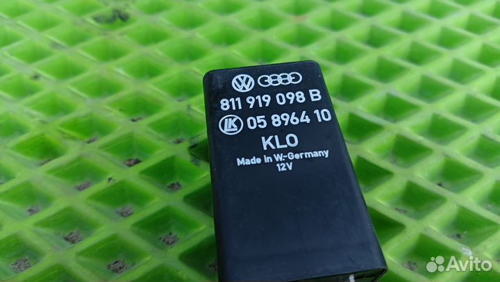 Реле 68 VAG 811919098B для Audi 80 (B3) 1986-1991