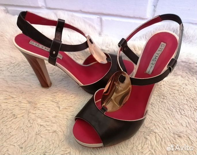 Босоножки Италия Grey Mer 38