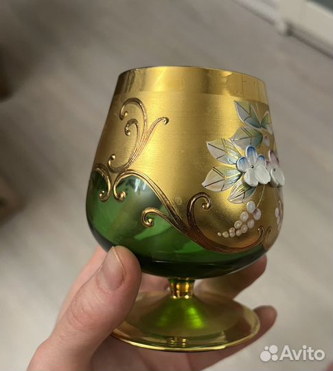 Коньячные бокалы винтажные 6 шт