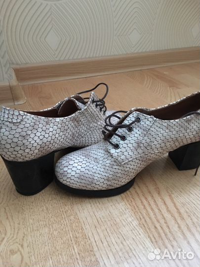 Ботильоны из натур кожи, размер 38