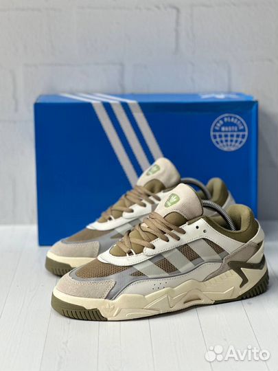 Кроссовки Adidas Niteball 2.0 Beige & Green