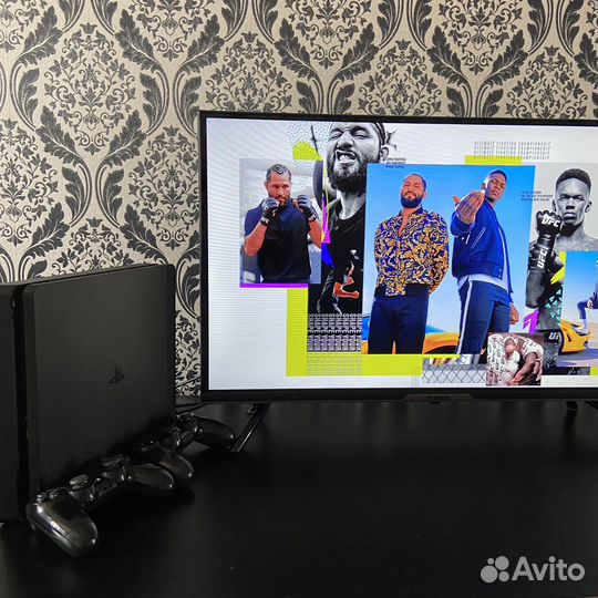 Sony PS4 slim 500gb +45 игр