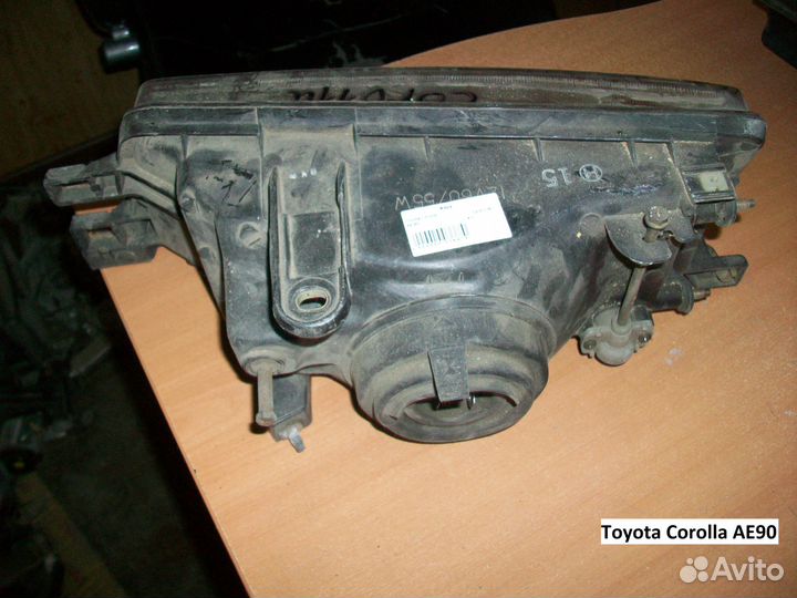 Фара на Toyota Corolla (Тойота Королла) AE90
