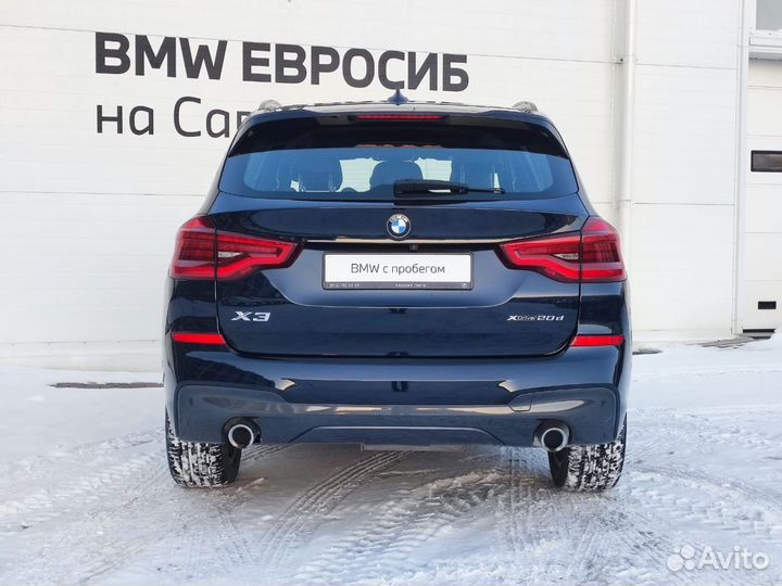 BMW X3 2.0 AT, 2021, 47 117 км