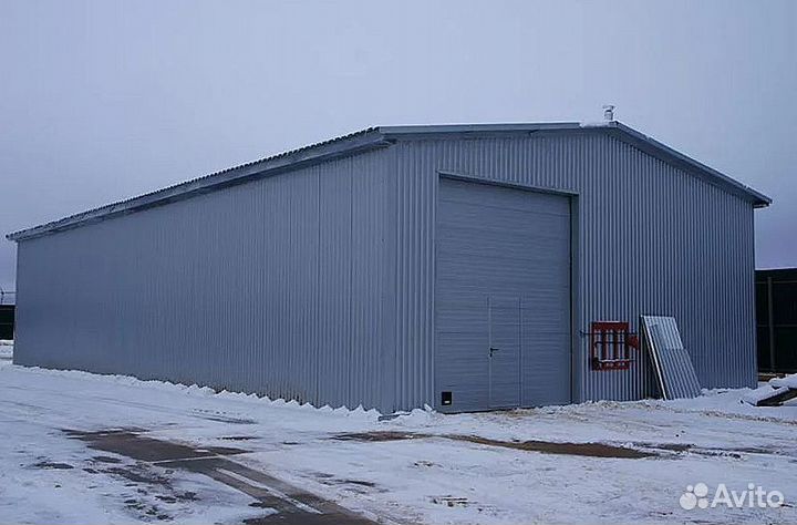 Строительство навесов, складов, ангаров под ключ