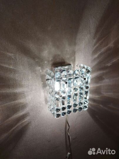 Хрустальное бра СССР