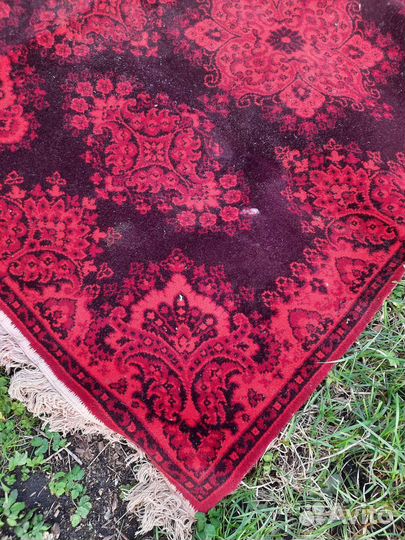 Палас. Толстый большой. Германия 70-80