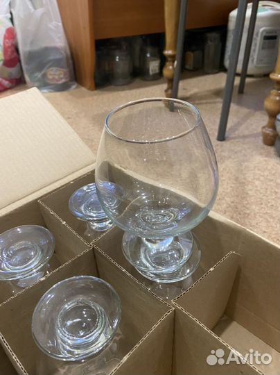 Коньячные бокалы 11шт