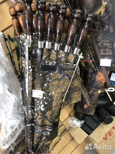 Набор шампуров в чехле