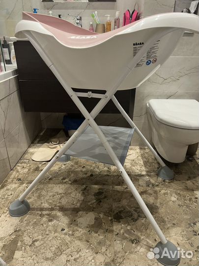 Ванночка для купания beaba с матрасом