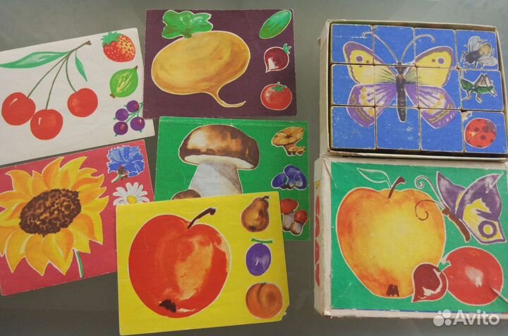 Детские Кубики СССР