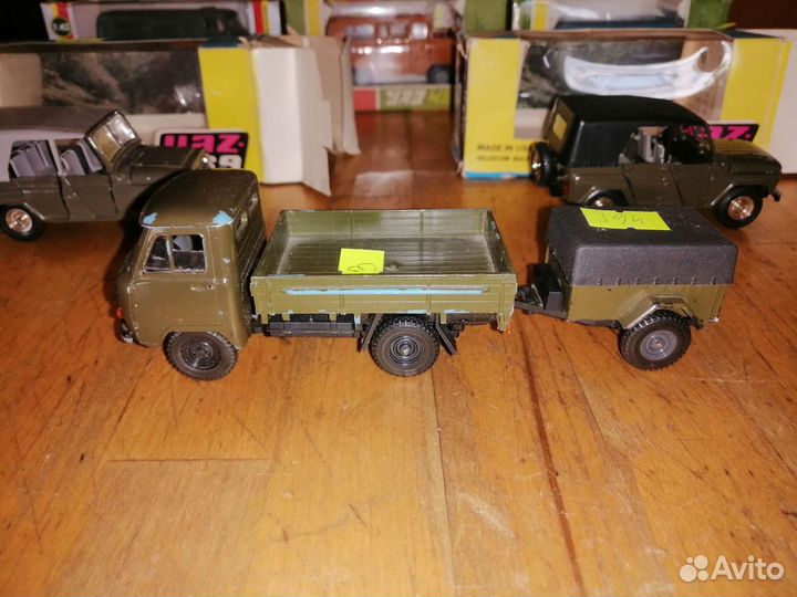 Модели СССР 1/43 УАЗ 469, 452, 3962