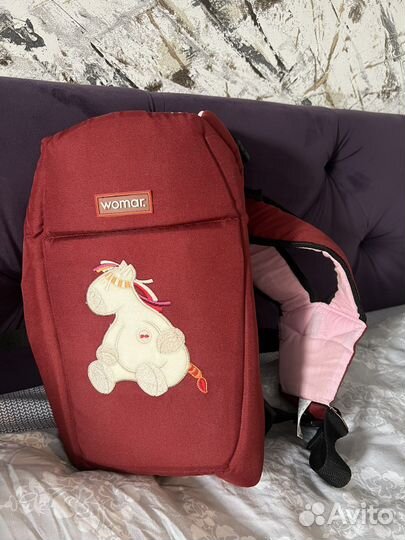 Рюкзак переноска кенгуру для новорожденных