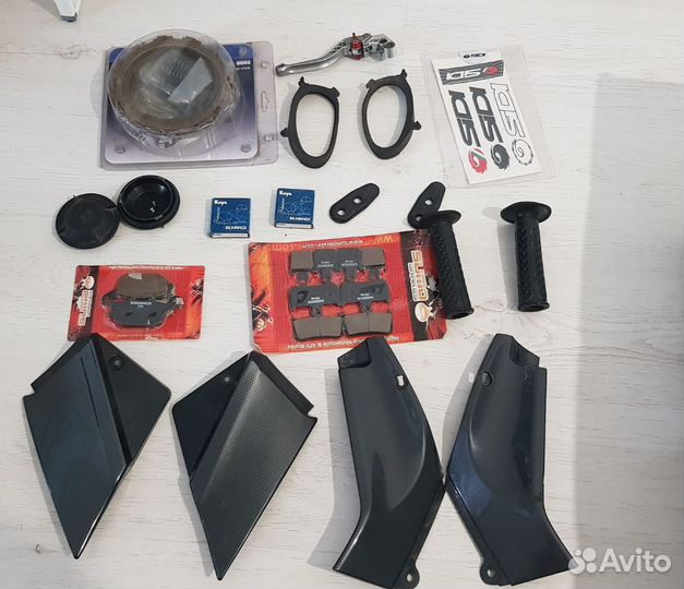 Запчасти на Ямаха R1 2009-2013 пластик, ручки, пр