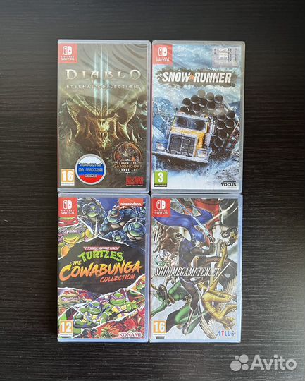 Игры для (Nintendo Switch) Новые