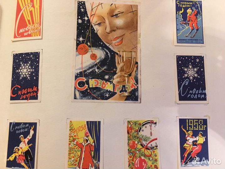 Коллекция этикеток от спичечных коробков