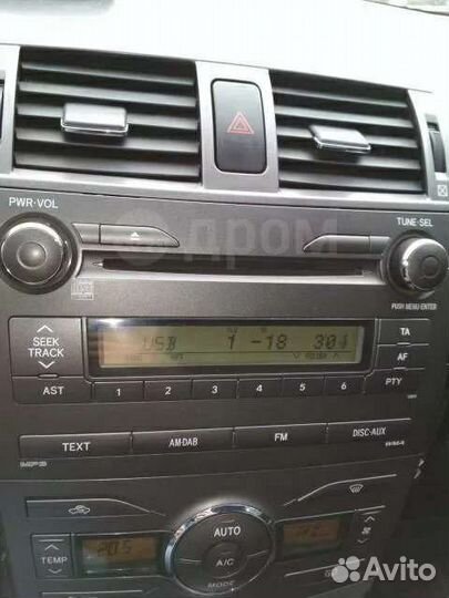 Магнитола toyota corolla 150 auris 150