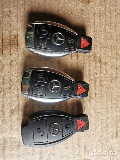 Ключ иммобилайзер Мерседес W203, W210, W211