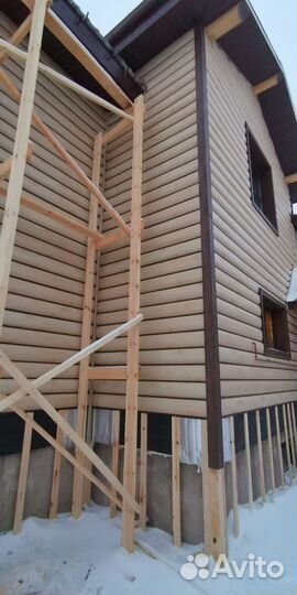 Фасад дома из сайдинга