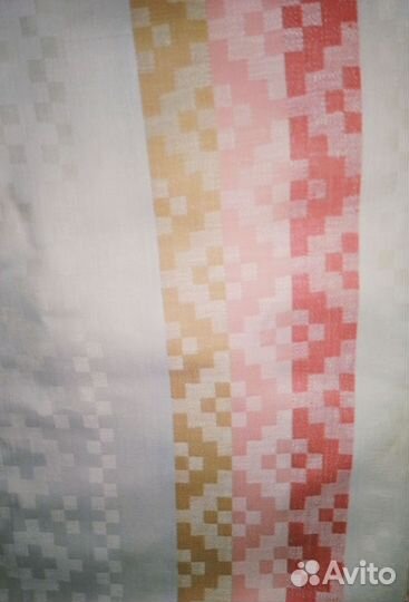 Отрез ткани натуральный лён, СССР, 8м/50 см