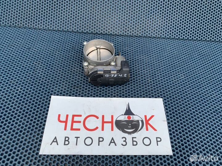 Заслонка дроссельная электрическая Audi Q7 4L