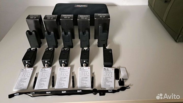 Сигнализаторы поклевки Delkim - сет 3шт Txi-D