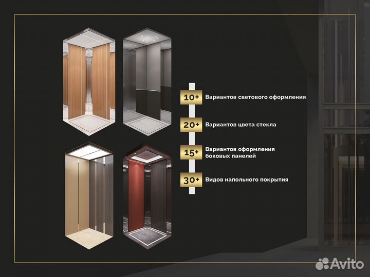 Лифты для коммерческих помещений Современные и бесшумные