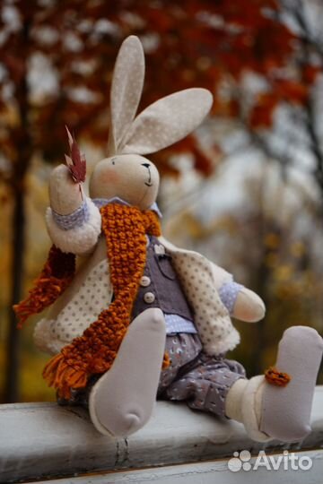 Заяц тильда ручной работы