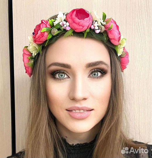 Венок на Масленицу, праздник Осени. Фотосессия