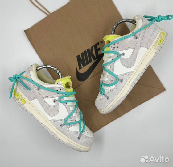 Кроссовки Nike Dunk Low off white