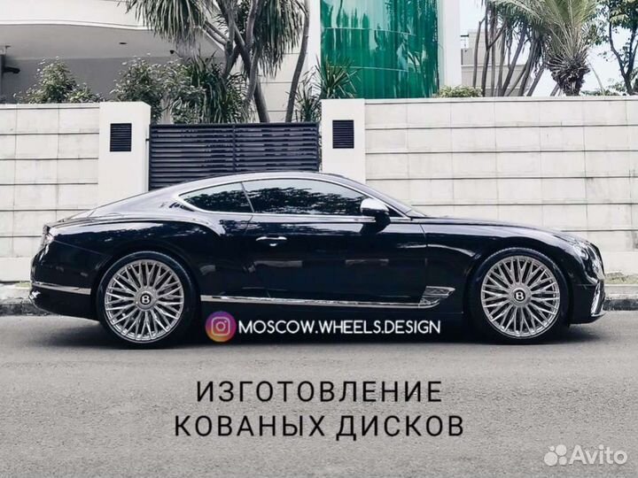 Кованые диски R22 на Bentley Continental