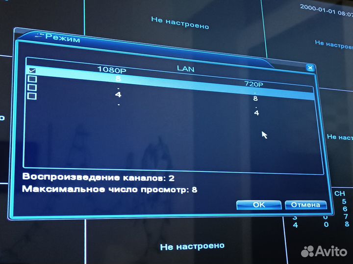 Плата для видеорегистратора IP, AHD