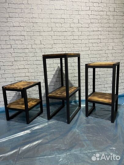 Подставка для аквариума в стиле лофт