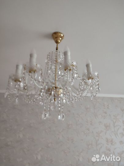 Люстра хрустальная