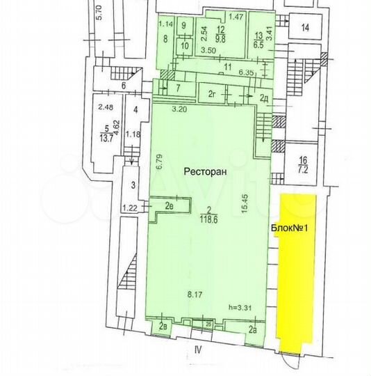 Петровка 21С1 - 27м2