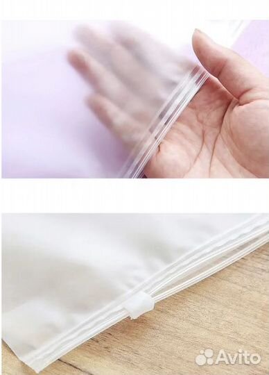 Zip пакеты 35х45 с бегунком WB & Ozon