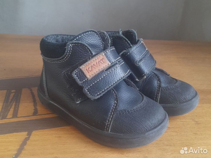 Демисезонныеботиночки kavat натуральная кожа