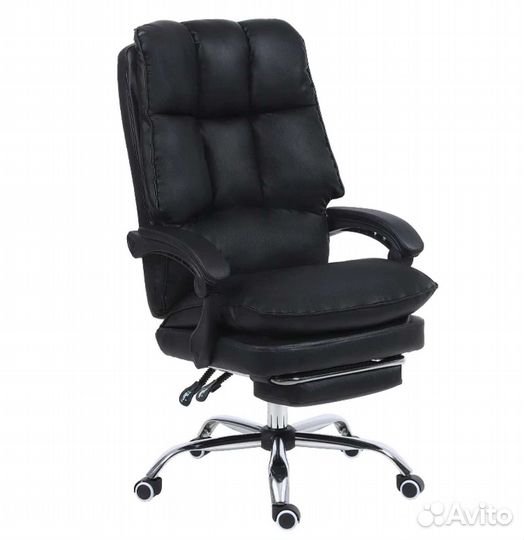 Кожаное компьютерное кресло