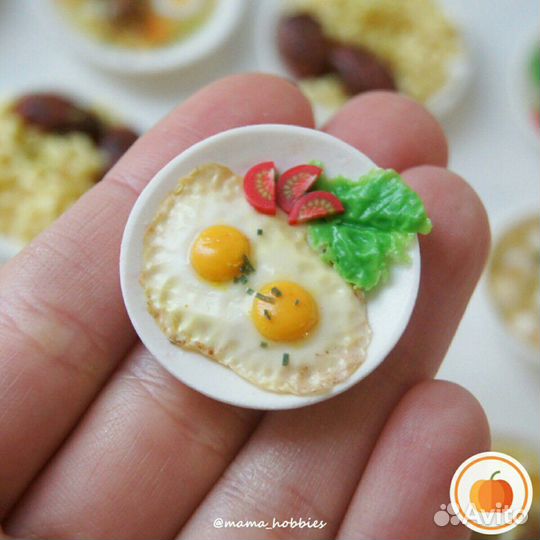 Еда для кукол. Кулинарная миниатюра