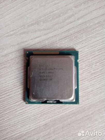 Процессор intel core i7 3770