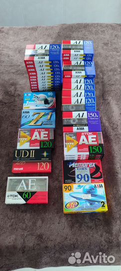 Аудиокассеты новые запечатанные