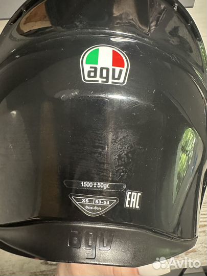Шлем agv k1 xs